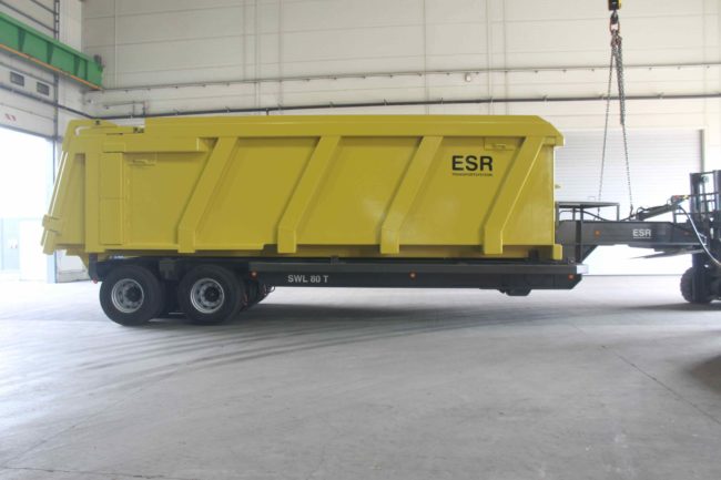 80 T Kipprolltrailer 80 T Kipprolltrailer